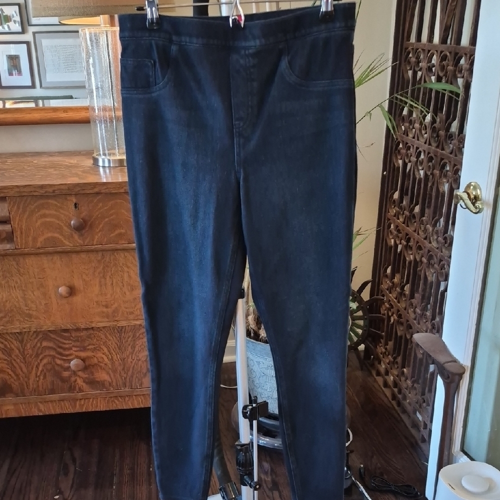 SPANX Dark Blue Denim Leggings